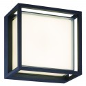 Aplique/Plafón Exterior LED Mantra Chamonix Gris Oscuro 9W 16.8cm IP65