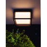 Aplique/Plafón Exterior LED Mantra Chamonix Gris Oscuro 9W 16.8cm IP65