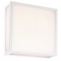 Aplique/Plafón Exterior LED Mantra Bachelor Blanco 14W 22cm IP65