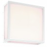 Aplique/Plafón Exterior LED Mantra Bachelor Blanco 14W 22cm IP65