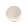 Lámpara de Bola Sobremesa Mantra Avoriaz Blanco 1 Luz 35cm
