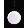 Lámpara Colgante Exterior Mantra Avoriaz Blanco 1xE27 35cm
