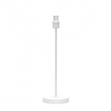 Lámpara de Sobremesa sin pantalla Basic Alto Blanco 1xE27