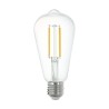 Bombilla Inteligente Eglo Connect ST64 transparente 6W LED 2700k E27