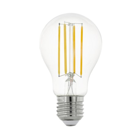 Bombilla Inteligente Eglo Connect A60 transparente 6W LED 4000k E27