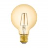 Bombilla Inteligente Eglo Connect G80 vintage 4.9W LED 2200k E27