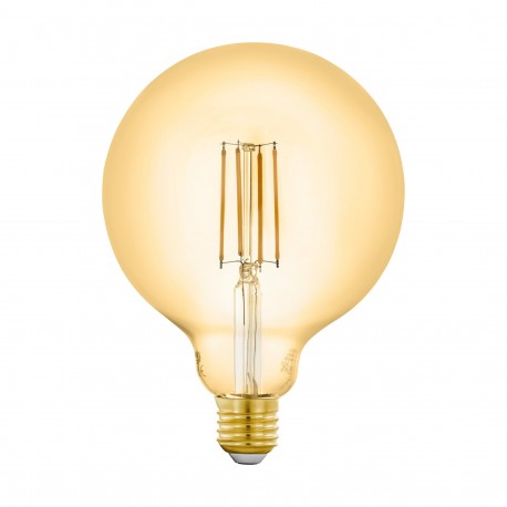 Bombilla Inteligente Eglo Connect G125 vintage 6W LED 2200k E27