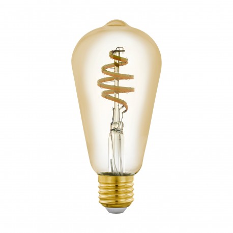 Ampoule Connectée Eglo Connect ST64 vintage 4.9W LED TW E27