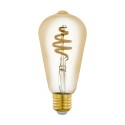 Bombilla Inteligente Eglo Connect ST64 vintage 4.9W LED TW E27