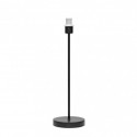 LAMPE À POSER SANS ABAT-JOUR BASIC ALTO NOIR 1XE27