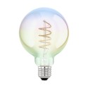 Bombilla decorativa Eglo G95 Colour Iridiscente 4W LED 1800k E27