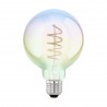 Bombilla decorativa Eglo G95 Colour Iridiscente 4W LED 1800k E27