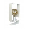 ZIGG LAMPE DE TABLE BLANCHE SANS AMPOULE
