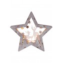 Ornement de renne étoile de Noël