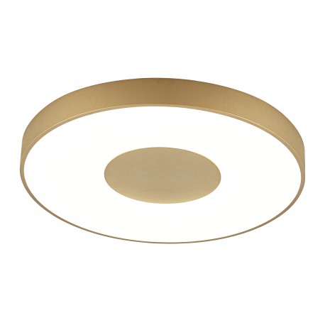 Plafón de Techo LED Mantra Coin 80W CCT Oro