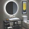 Espejo de Baño LED Iluminado ACB Bari Ø60cm 32W IP44