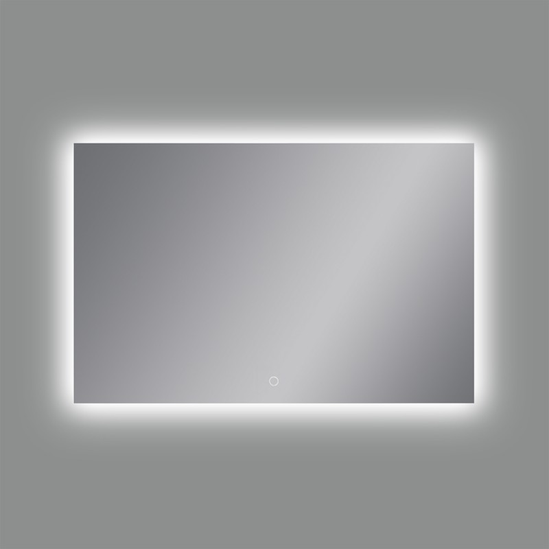 Espejo de baño luminoso estilo contemporáneo 120x60 cm - AITANA