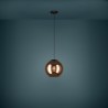 Lámpara Colgante Eglo Córdoba en colores de Cobre Ø 30cm 1xE27