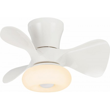 Ventilador de Techo LED P&B Dubi Blanco Motor DC Bluetooth