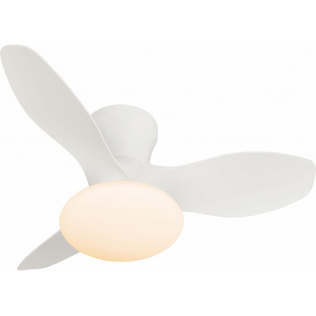 Ventilador de Techo LED P&B Tulip Blanco Motor DC Bluetooth