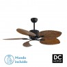 Ventilador de Techo Fabrilamp Colla DC 132cm Aspas Hoja de Palma