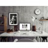 Flexo Architect Desktop Rutilo Blanc/Chrome Articulable