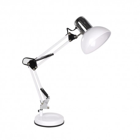 Flexo Architect Desktop Rutilo Blanc/Chrome Articulable