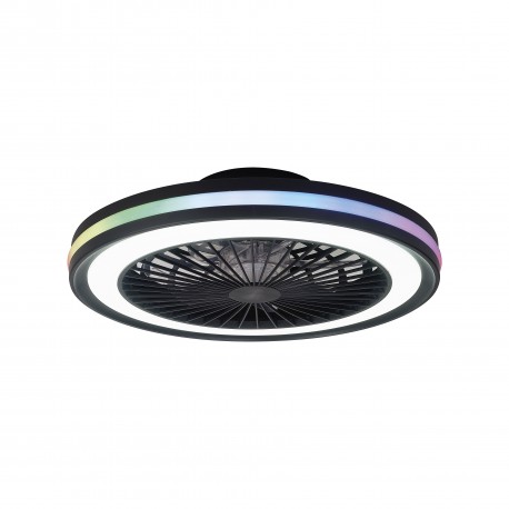 Ventilador de Techo Mantra Gamer LED Negro Ø 46.6cm