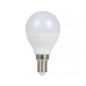 BOMBILLA ESFERICA LED 7W E-14 LUZ CALIDA 3000k 560lm