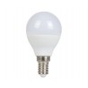 BOMBILLA ESFERICA LED 7W E-14 LUZ CALIDA 3000k 560lm