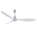 Ventilador de Techo Interlusa Delfos Blanco DC 3 Aspas Ø132cm