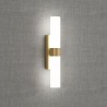 Aplique de Pared Sulion Egeo Bronce/Blanco 6W 480lm IP44