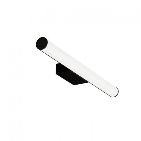 Aplique de Pared Sulion Caspio Negro/Blanco 12W 60cm IP44