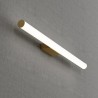 Aplique de Pared Sulion Caspio Bronce/Blanco 18W 90cm IP44