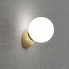 Aplique de Pared Sulion Volga Bronce/Blanco 1xG9 IP44