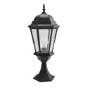 Farol Sobremuro Exterior Regulus Negro IP44 1xE27