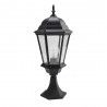 Farol Sobremuro Exterior Regulus Negro IP44 1xE27