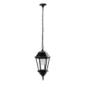 Farol Colgante Exterior Regulus Negro IP44 1xE27