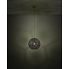 Suspension Eglo Skoura 1 Noir 41cm