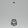 Suspension Eglo Skoura 1 Noir 41cm
