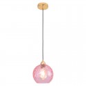 Lámpara Colgante Colección Primavera Rosa 1 Luz Ø 20cm