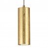 Lámpara Colgante Lineal Colección Junco en Pan de Oro 4xGU10
