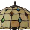 Lámpara de Sobremesa Tiffany Colección Perla 1xE27 Ø30cm
