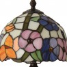 Lámpara de Sobremesa Tiffany Colección Flowers 1xE27 Ø20cm