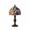 Lampe à Poser Tiffany Collection Flowers 1xE27 Ø20cm