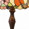 Lámpara de Sobremesa Tiffany Colección Flowers 2xE27 Ø40cm