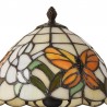 Lámpara de Sobremesa Tiffany Colección Mariposa 1xE27 Ø20cm