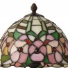 Lámpara de Sobremesa Tiffany Colección Clavel 1xE27 Ø20cm