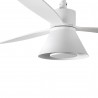 Ventilador de Techo Faro Amelia Cone DC 132cm Blanco LED 20W CCT