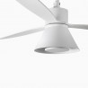 Ventilador de Techo Faro Amelia Cone DC 132cm Blanco LED 20W CCT